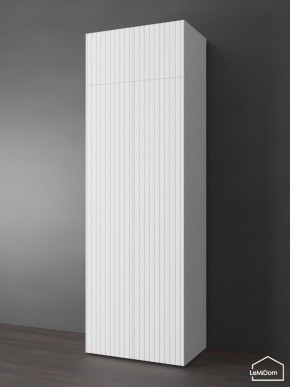 Шкаф с антресолью Linnea MHR-2POA-4 2450х800х510 (Белый-М 11.1.1) в Каменске-Уральском - kamensk-uralskiy.mebel24.online | фото
