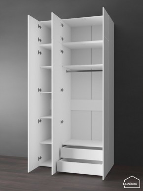 Шкаф с антресолью Linnea MHR-3POA-2 2450х1200х510 (Белый-М 11.1.2) в Каменске-Уральском - kamensk-uralskiy.mebel24.online | фото 5
