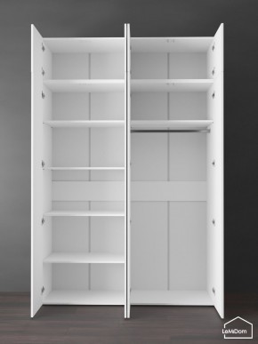 Шкаф с антресолью Linnea MHR-4POA-1 2450х1600х510 (Белый-М 11.1.1) в Каменске-Уральском - kamensk-uralskiy.mebel24.online | фото 4