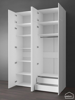 Шкаф с антресолью Linnea MHR-4POA-2 2450х1600х510 (Белый-М 11.1.2) в Каменске-Уральском - kamensk-uralskiy.mebel24.online | фото 6