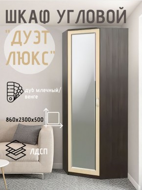 Шкаф угловой Дуэт Люкс с зеркалом в Каменске-Уральском - kamensk-uralskiy.mebel24.online | фото 5