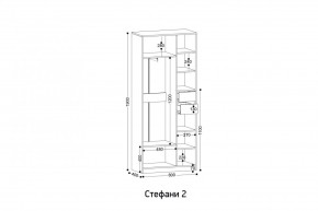 СТЕФАНИ-2 Шкаф в Каменске-Уральском - kamensk-uralskiy.mebel24.online | фото 2