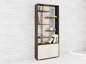 Стеллаж Ромео-4 венге/дуб молочный в Каменске-Уральском - kamensk-uralskiy.mebel24.online | фото