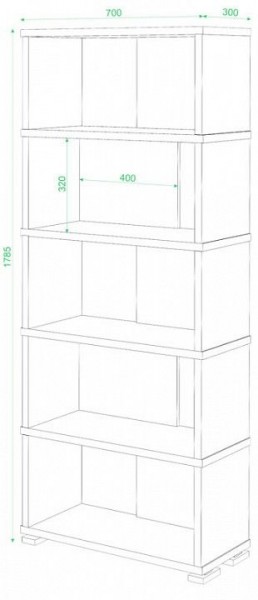 Стеллаж СБ-10/5 в Каменске-Уральском - kamensk-uralskiy.mebel24.online | фото 2