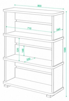 Стеллаж СБ-25/3 в Каменске-Уральском - kamensk-uralskiy.mebel24.online | фото 2