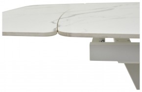 Стол ALATRI 120 GLOSS STATUARIO WHITE SOLID CERAMIC / WHITE, ®DISAUR в Каменске-Уральском - kamensk-uralskiy.mebel24.online | фото 3