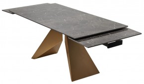 Стол ALES 180 BLACK GRAVE SOLID CERAMIC, керамика / бронзовый, ®DISAUR в Каменске-Уральском - kamensk-uralskiy.mebel24.online | фото 9
