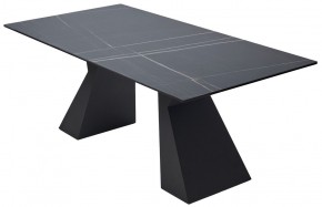 Стол БОГАРТ 200 TITANIUM BLACK PULIDO, керамика / Черный М-City в Каменске-Уральском - kamensk-uralskiy.mebel24.online | фото 5