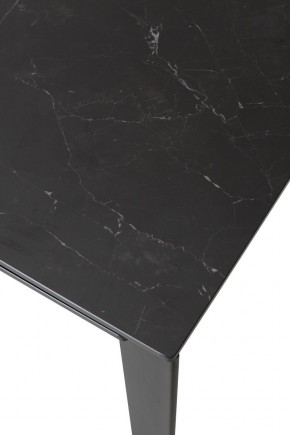 Стол CORNER 120 MATT BLACK MARBLE SOLID CERAMIC / BLACK, ®DISAUR в Каменске-Уральском - kamensk-uralskiy.mebel24.online | фото 5