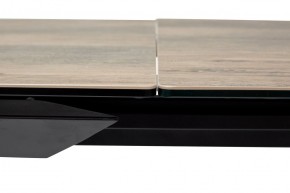 Стол CREMONA 180 KL-61 Под дерево, итальянская керамика / черный каркас, ®DISAUR в Каменске-Уральском - kamensk-uralskiy.mebel24.online | фото 4