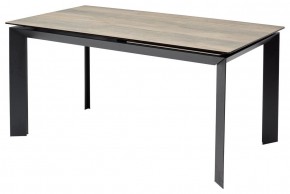 Стол CREMONA 180 KL-61 Под дерево, итальянская керамика / черный каркас, ®DISAUR в Каменске-Уральском - kamensk-uralskiy.mebel24.online | фото 5