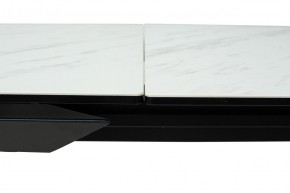 Стол CREMONA 180 KL-99 Белый мрамор матовый, итальянская керамика / черный каркас, ®DISAUR в Каменске-Уральском - kamensk-uralskiy.mebel24.online | фото 12