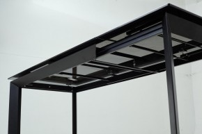 Стол CREMONA 180 KL-99 Белый мрамор матовый, итальянская керамика / черный каркас, ®DISAUR в Каменске-Уральском - kamensk-uralskiy.mebel24.online | фото 13