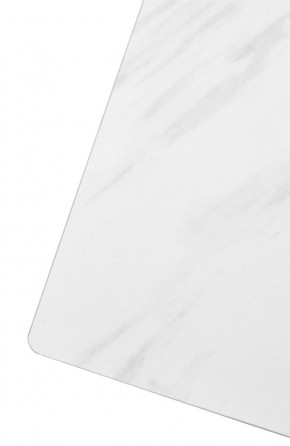 Стол FONDI 180 MARBLES KL-99 Белый мрамор матовый, итальянская керамика/ черный каркас, ®DISAUR в Каменске-Уральском - kamensk-uralskiy.mebel24.online | фото 6