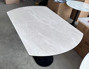 Стол KAI 140 TL-109 поворотная система раскладки, испанская керамика / Темно-серый / Черный, ®DISAUR в Каменске-Уральском - kamensk-uralskiy.mebel24.online | фото 7