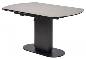 Стол KAI 140 TL-110 поворотная система раскладки, испанская керамика / Темно-серый / Черный, ®DISAUR в Каменске-Уральском - kamensk-uralskiy.mebel24.online | фото 1