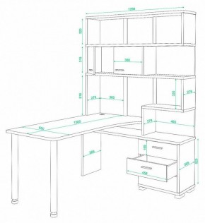 Стол компьютерный Домино СР-420/150 в Каменске-Уральском - kamensk-uralskiy.mebel24.online | фото 2