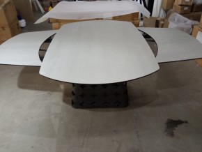 Стол LORENS 150 TL-58 поворотная система раскладки, испанская керамика / Темно-серый, ®DISAUR в Каменске-Уральском - kamensk-uralskiy.mebel24.online | фото 2