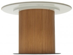 Стол MESA D120 цвет БЕЛЫЙ МРАМОР M326 / Каркас OAK, ®DISAUR в Каменске-Уральском - kamensk-uralskiy.mebel24.online | фото 8