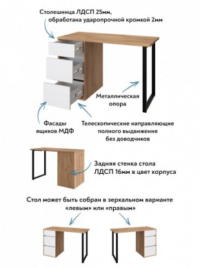 Стол письменный Эконом стандарт С-401 в Каменске-Уральском - kamensk-uralskiy.mebel24.online | фото 6