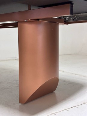Стол ПУАНТО 200 TITANIUM LAWA NERO, керамика / МЕДЬ каркас М-City в Каменске-Уральском - kamensk-uralskiy.mebel24.online | фото 5