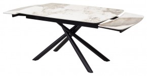Стол RIVOLI 140 GLOSS LUXURY PANDORA SOLID CERAMIC / BLACK, ®DISAUR в Каменске-Уральском - kamensk-uralskiy.mebel24.online | фото 6