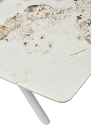 Стол RIVOLI 140 GLOSS LUXURY PANDORA SOLID CERAMIC / WHITE, ®DISAUR в Каменске-Уральском - kamensk-uralskiy.mebel24.online | фото 10