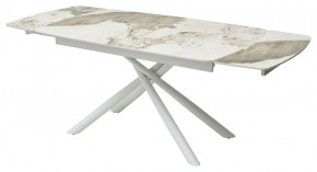 Стол RIVOLI 140 GLOSS LUXURY PANDORA SOLID CERAMIC / WHITE, ®DISAUR в Каменске-Уральском - kamensk-uralskiy.mebel24.online | фото 5