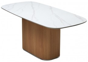 Стол TAMPA 180 цвет БЕЛЫЙ МРАМОР M326, керамика / Каркас OAK, ®DISAUR в Каменске-Уральском - kamensk-uralskiy.mebel24.online | фото 7