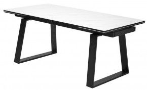 Стол VASTO 180 MARBLES KL-99 Белый мрамор матовый, итальянская керамика/ черный каркас, ®DISAUR в Каменске-Уральском - kamensk-uralskiy.mebel24.online | фото 4