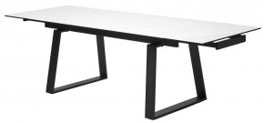Стол VASTO 180 MARBLES KL-99 Белый мрамор матовый, итальянская керамика/ черный каркас, ®DISAUR в Каменске-Уральском - kamensk-uralskiy.mebel24.online | фото 9