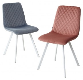 Стул DAIQUIRI BLUVEL-52 PINK / белый каркас, велюр М-City в Каменске-Уральском - kamensk-uralskiy.mebel24.online | фото 2