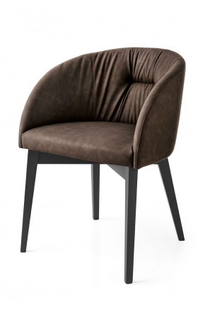 Стул ROSIE SOFT CB/1910, BCH P132 GRAPHITE/ VENICE S0G SOIL BROWN в Каменске-Уральском - kamensk-uralskiy.mebel24.online | фото