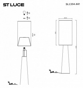 Торшер ST-Luce Jackie SL1354.605.01 в Каменске-Уральском - kamensk-uralskiy.mebel24.online | фото 5