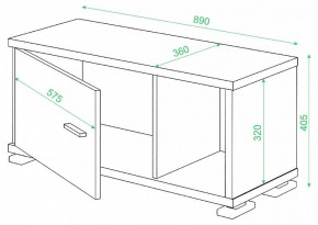 Тумба комбинированная Домино СБ-30/1 в Каменске-Уральском - kamensk-uralskiy.mebel24.online | фото 3