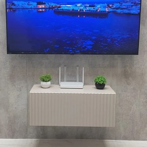 Тумба подвесная под ТВ LINES MTV1-MA 750 Бежевый (Леда-М 10.1.5) в Каменске-Уральском - kamensk-uralskiy.mebel24.online | фото 5